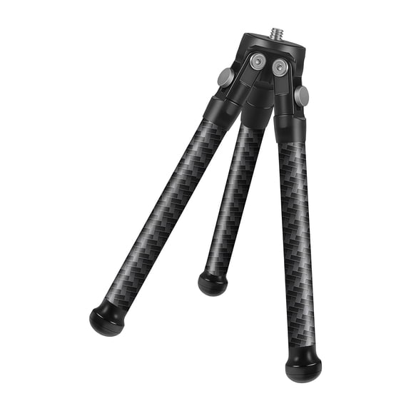 Multifunctional Metal Tripod Stand With 1/4 Screw For Camera Phone DSLR Lightweight Adjustable Height