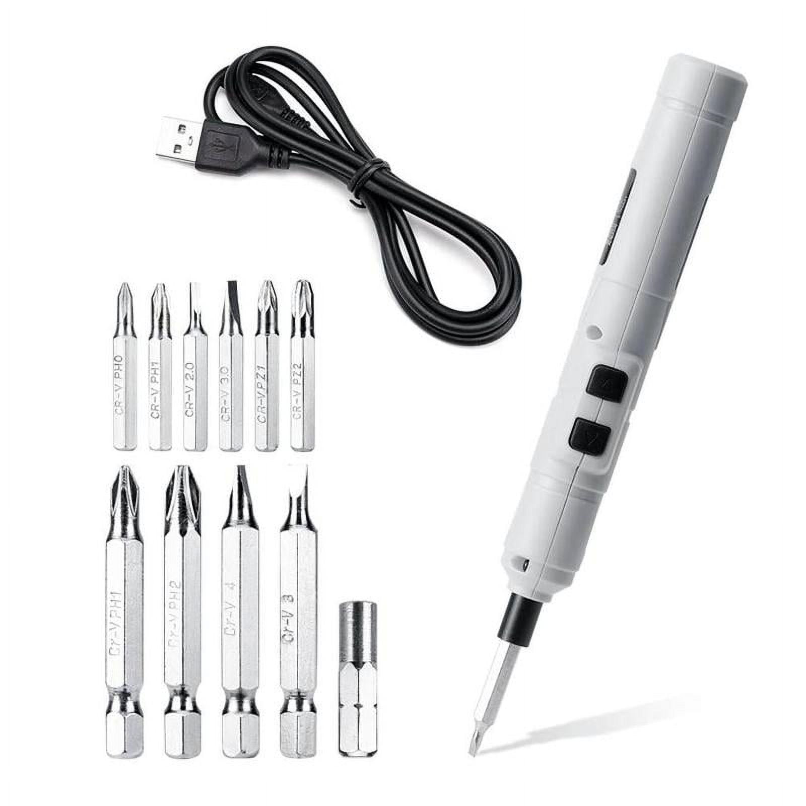 Multifunctional Mini Electric Screwdriver Set 3.6V Rechargeable I5P3 Tool C0K6
