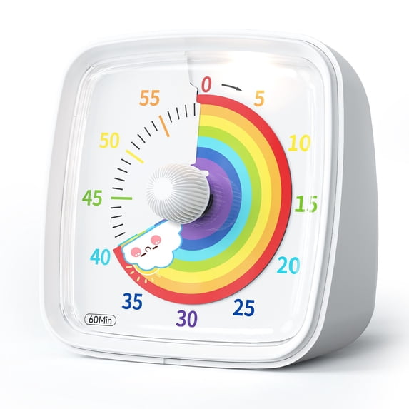 Multifunctional Mini Electronic Timer, Visual Countdown Timer for Kids, Students, and Classroom Use, Portable Study and Work Timer with Easy Operation, Includes 1 Timer