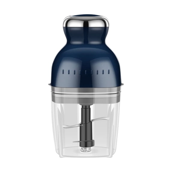Multifunctional Mini Food Processor with Meat Grinder and Whipping Disc, 500ml Portable Stainless Steel Juicer for Baby Food, Chopping, Pureeing and Kitchen Use