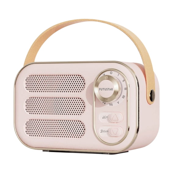 Multifunctional Mini Portable FM Radio Bluetooth Speaker USB TF AUX Indoor Outdoor Retro-Design Wireless Speaker