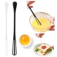 thumbnail image 1 of Multifunctional Mini Whisk, Mini Sugar Spoon Small Mixing Balloon Whisk Wisking Tool Set for Blending Beating Ingredients Mixing Sauces White by Toyeng, 1 of 4