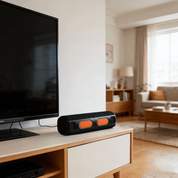 Multifunctional Mini Wireless Speaker with RGB Lights, Magnetic Design, 20W TWS Stereo Bass, Compact Music Player for Indoor Use