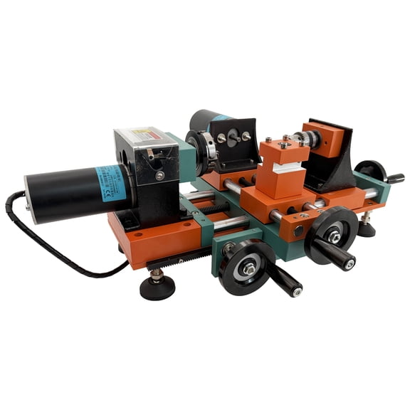 Multifunctional Mini Woodworking Lathe Desktop Turning Drilling Machine 220V Single-phase for Wood Plastic Soft Metal DIY