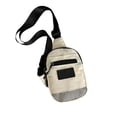 thumbnail image 1 of Multifunctional Minimalist Chest Bag,Polyester Mini Crossbody Sling Bag,Outdoor Travel Commute Backpack,Lightweight Phone Storage Bag,Adjustable Elastic Strap Organizer,Layered Pocket Carry Bag, 1 of 6
