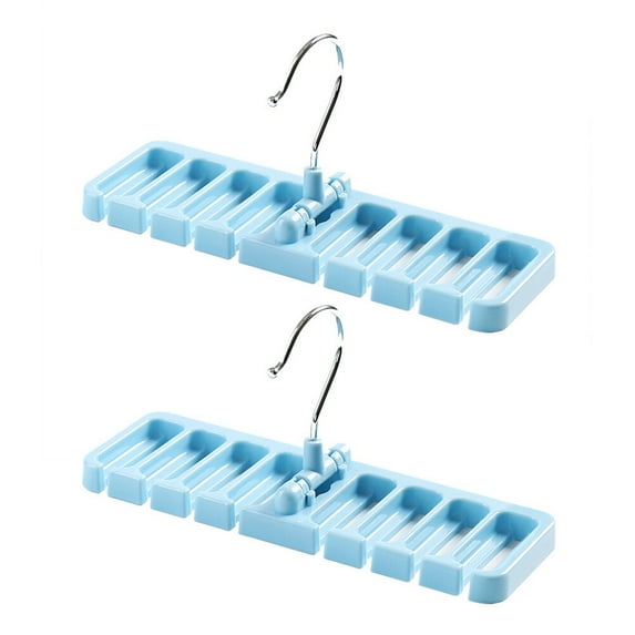 Tineasur Tie Storage Holder Hanger for Belts Iron Organizer Adults Closet 1Pack