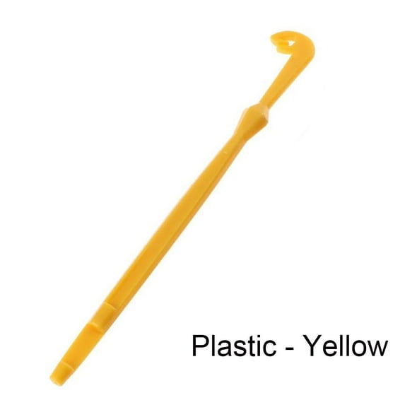 Multifunctional Nippers Stainless Steel & Plastic Snip Line Cutter Fly Fishing Clippers Fast Hook Nail Knotter Quick Knot Tying Tool PLASTIC - YELLOW