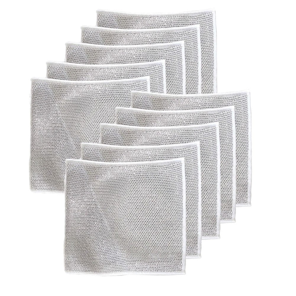 Multifunctional Non-Scratch Wire Dishcloth Steel Wire Dish Towel Wire ...