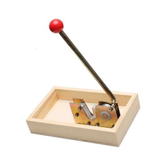 Multifunctional Nut Sheller Tool For Almonds Hazelnuts Pistachios Nonslip Grips Kitchen Gadget With Wood Metal Construction
