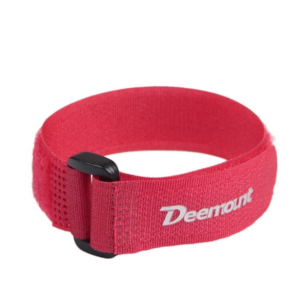 Multifunctional Nylon Fastener Cable Strap for Bicycle Mountain Bike Cargo Rack Binding Belt, Tie for Outdoor Cycling Gear Organization, 200mm Length, Assorted Colors(red)