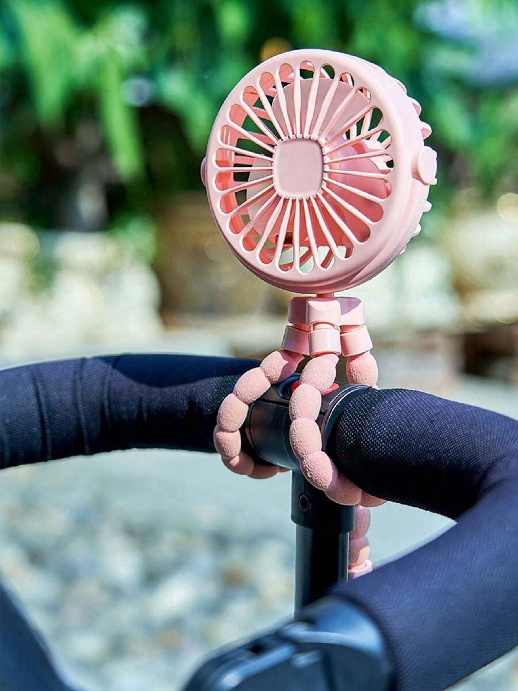 Multifunctional Octopus Mini Portable Fan, USB Rechargeable with 3 Wind ...