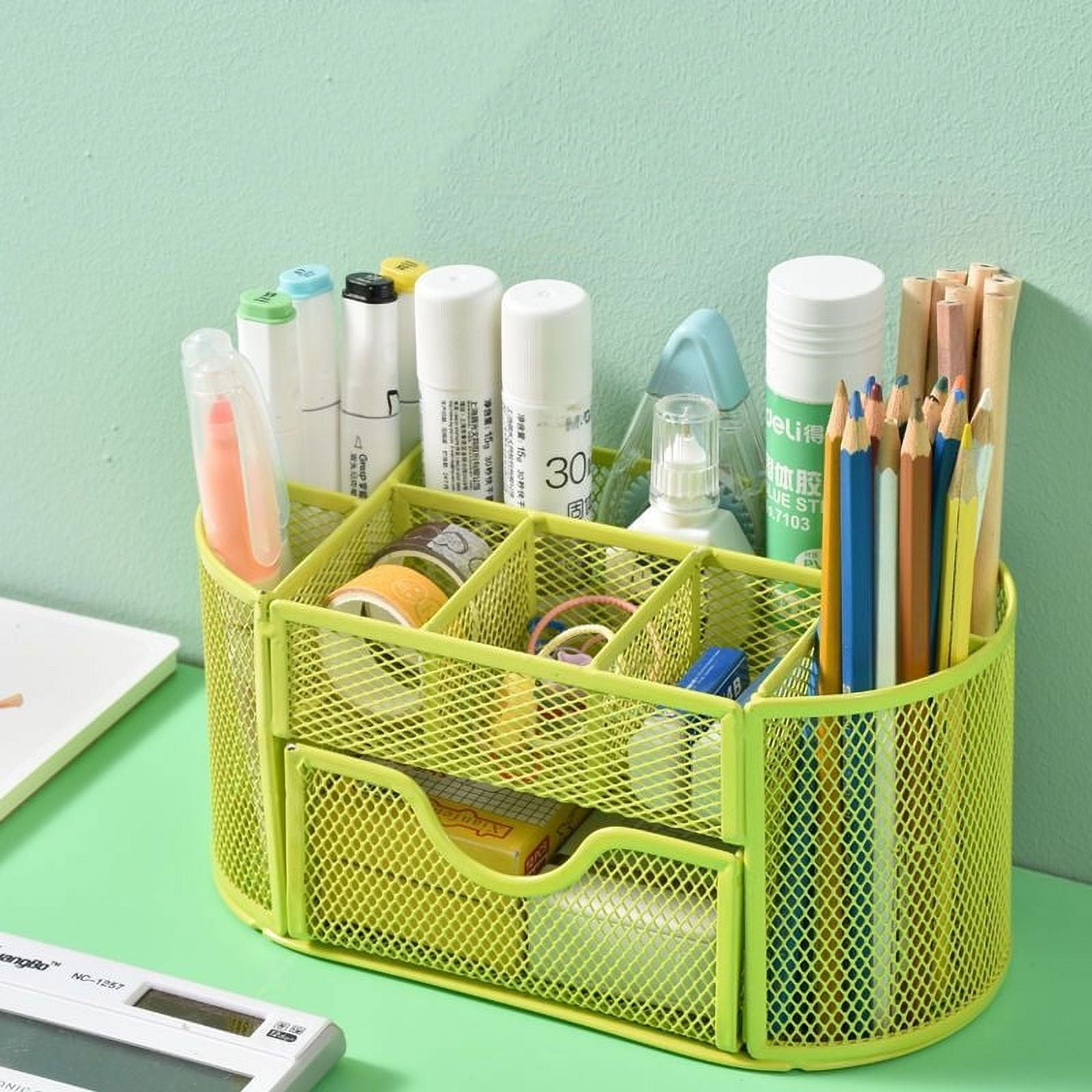 Multifunctional Office Accessories Mesh Office Supplies Desk Organizer