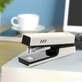 thumbnail image 1 of Multifunctional Office Stapler Heavy Duty High Capacity Desktop Stapler Anti Jam Technology Ergonomic Stapling Tool Home Office Use 5.12x2.36x1.57in(White/L), 1 of 6