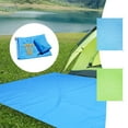 thumbnail image 1 of Multifunctional Outdoor Camping Mat, Waterproof Damp-proof Ground Tarp, 150x110cm Blue or Green, Lightweight & Compact for Easy Transport, Ideal for Beach Picnics, Hiking, and Backyard Use, 1 of 6