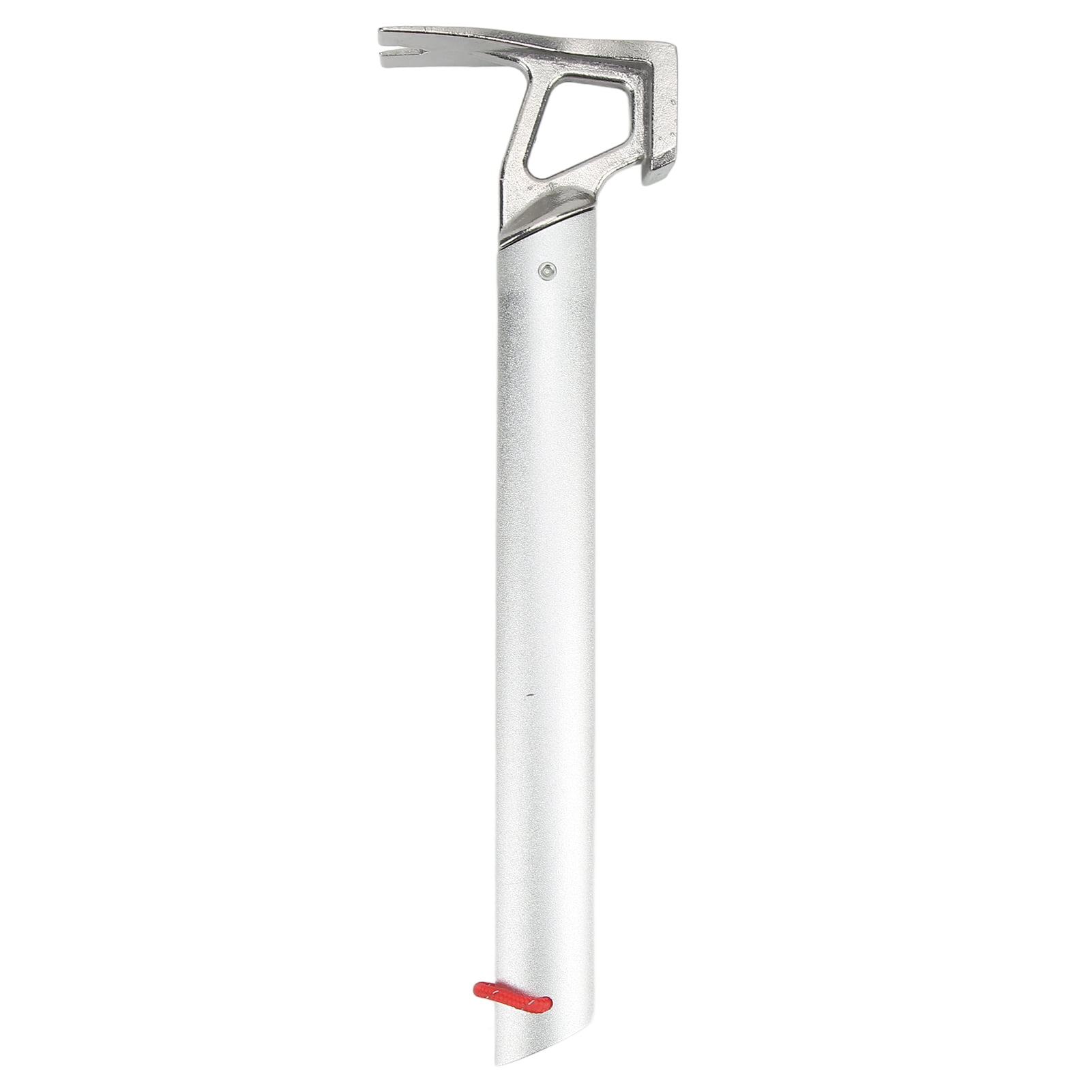 Multifunctional Outdoor Camping Tent Peg Hammer Impact Resistance Stakes Nail Puller HammerSilver
