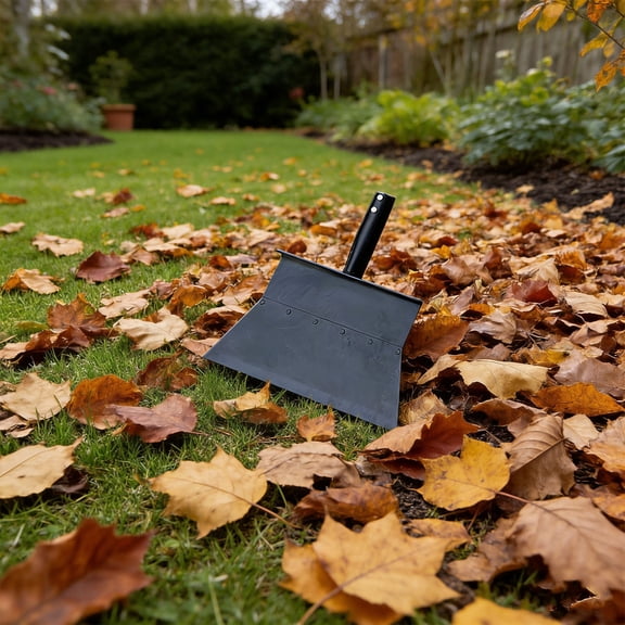 Multifunctional Outdoor Garden Cleaning Shovel,Heavy-Duty Steel Tool with Long Handle for Weeds Dirt Ice and Sticker Removal,Practical Yard Maintenance Tool for Lawn Patio Farm and Garden Use-A