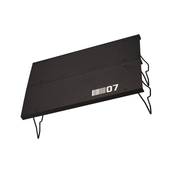 Multifunctional Outdoor Table Aluminum Camp Table Portable Foldable Travel Nightstands Table for Hiking Backpacking Trip
