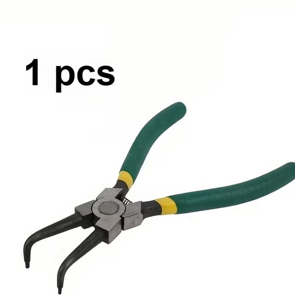 Multifunctional Outer Bend Spring Clip Pliers - Ergonomic Handle, Durable Metal Construction for Automotive and DIY Projects