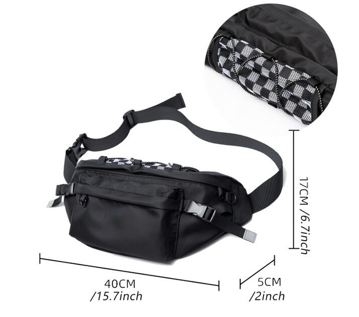 Oversized Travel Shoulder Bag: Waterproof, Oxford, Cycling