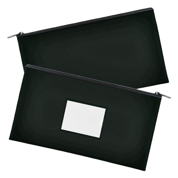 Multifunctional PU Document Organizers Card Holders Transparent Window Waterproof Materials Office File Storage Solution
