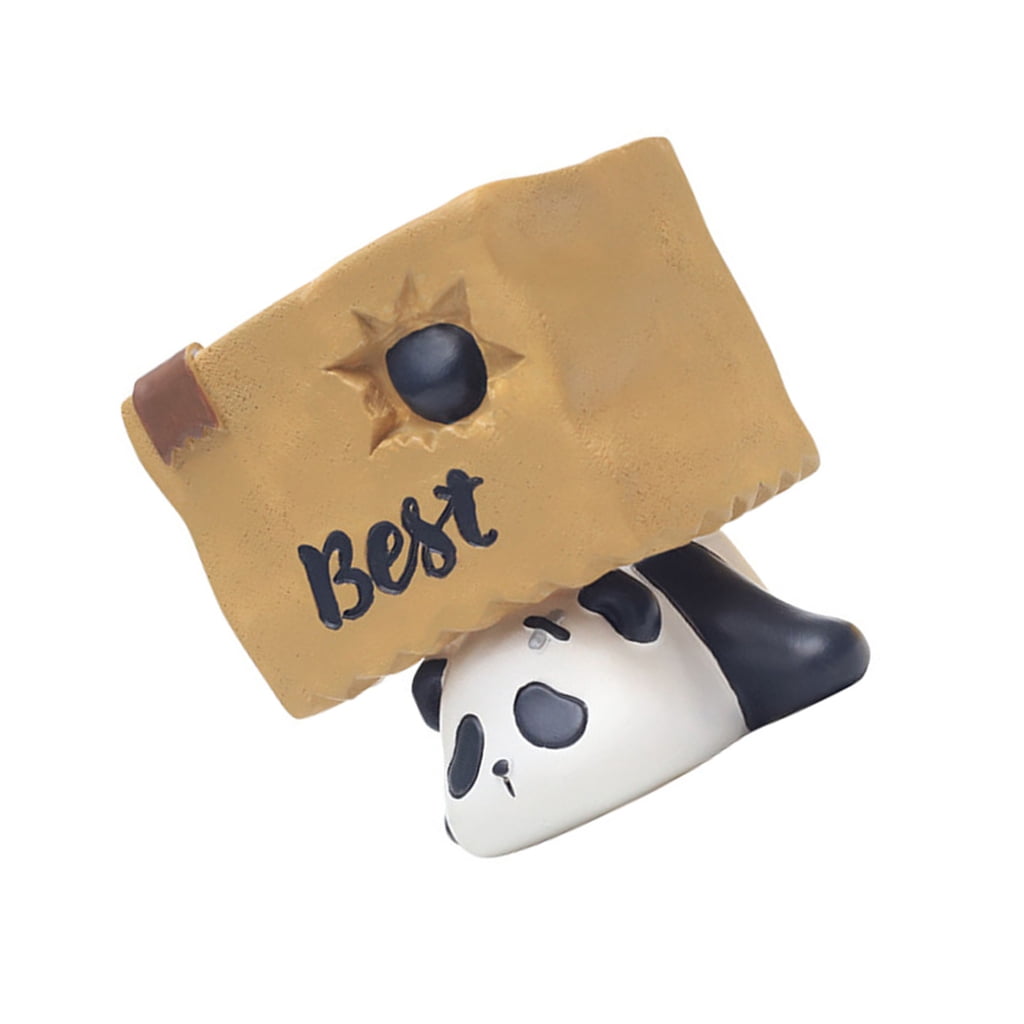 Multifunctional Panda Planter Pots for Succulents Stationery Storage ...