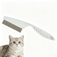thumbnail image 1 of Multifunctional Pet Comb,Flea Comb for Cats, Stainless Steel Fine-Tooth Grooming Massage Comb for Detangling Dog Cat Face & Paws, 1 of 5