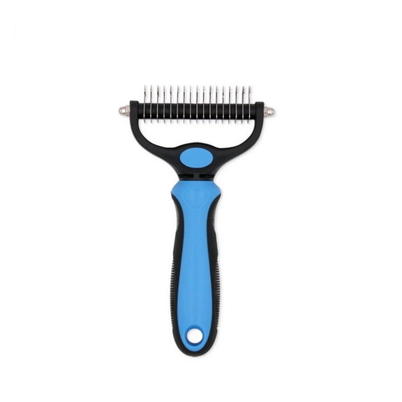 Multifunctional Pet Deshedding Brush – Dog Cat Grooming Comb Hair Removal Shedding Knot Cutting Tool for Daily Pet Care