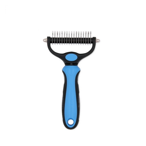 Multifunctional Pet Deshedding Brush – Dog Cat Grooming Comb Hair Removal Shedding Knot Cutting Tool for Daily Pet Care