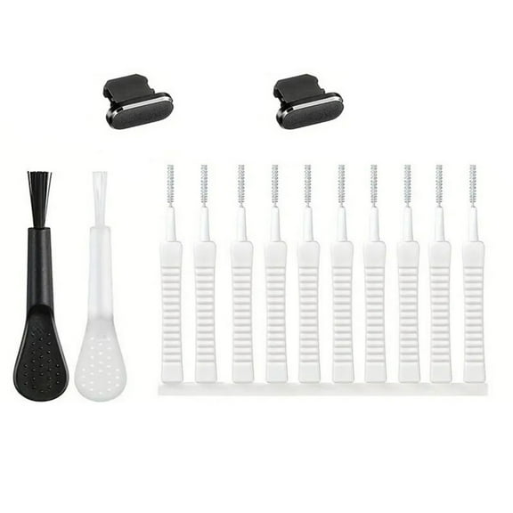 Multifunctional Phone Speakers & Receiver Charging Port Cleaning Brushes Set Electronic Device Cleaner For Tablet Camera