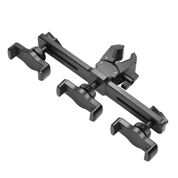 Multifunctional Phone Stand Rack For Photography Streaming Double Mount Adjustable Tripod Compatible 4.5-7 Inc