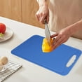 thumbnail image 1 of Multifunctional Plastic Cutting Board, Lightweight and Portable, Non-Slip Base, Ideal for Vegetables and Meat, Kitchen Cutting Tool with Handle, 1 of 6