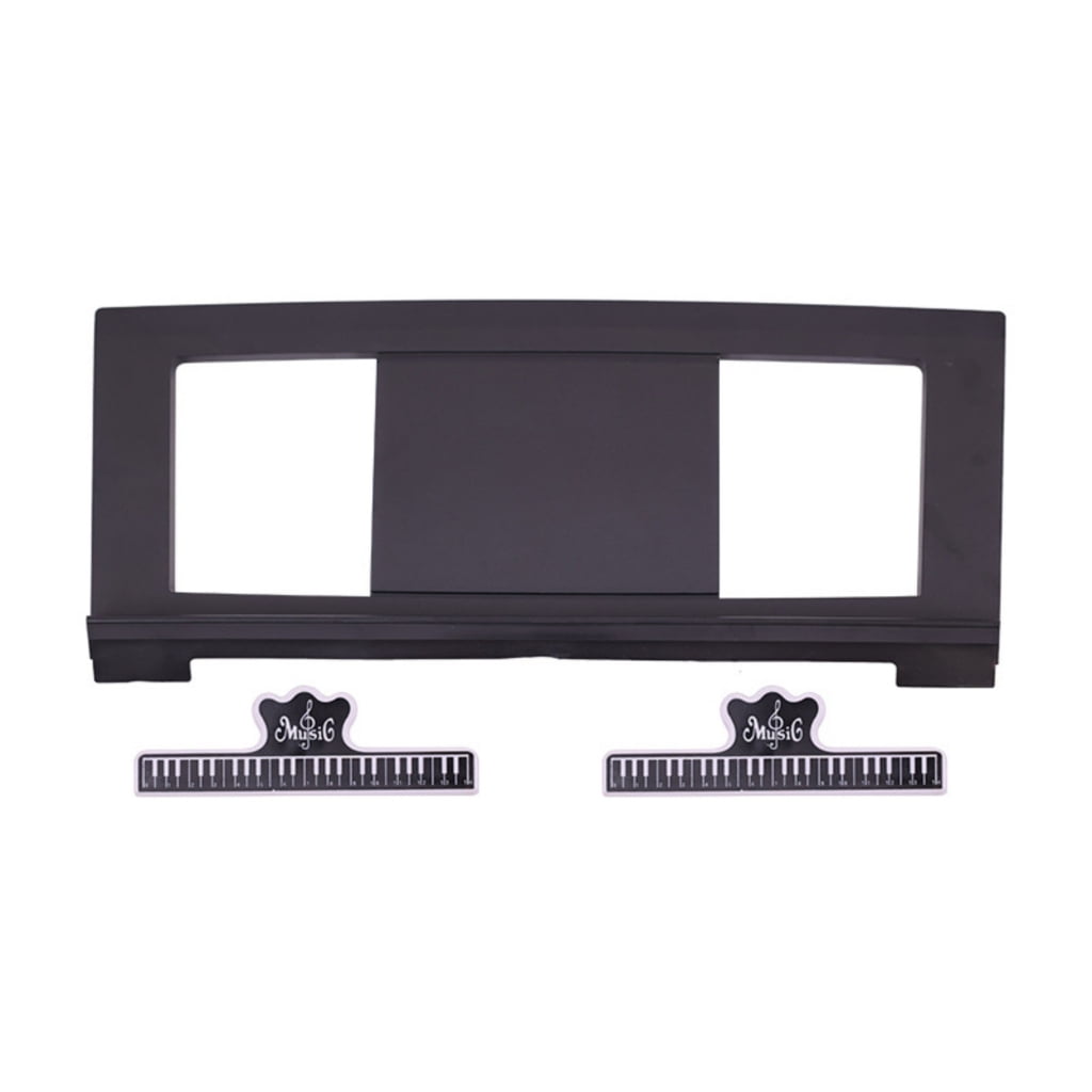 Multifunctional Plastic Music Book Stand Plastic Texture Suitable for Secure Sheet Music Display During Keyboard Play