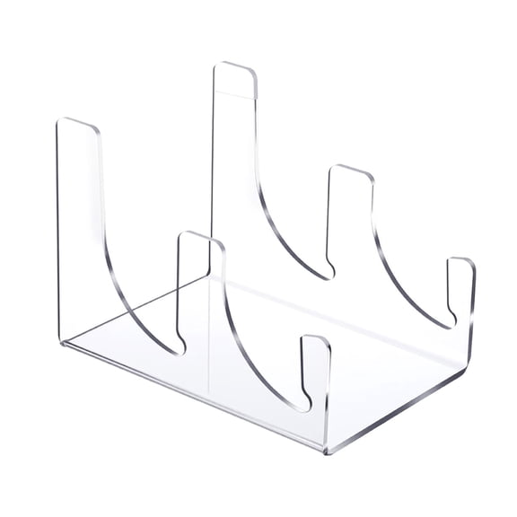 Multifunctional Plate Organizers Compacts Clear Dish Rack Holder For Countertops Cabinet Storage Retail Home Use