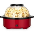 thumbnail image 1 of Multifunctional Popcorn Machine with Nonstick Plate & Stirring Rod, Stir Crazy Popcorn Popper with Large Lid for Serving Bowl and Two Measuring Spoons,Red, 1 of 7