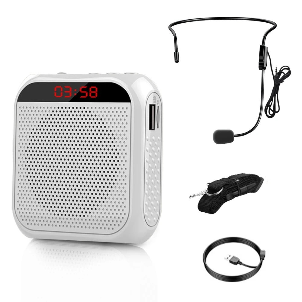 Multifunctional Portable Amplifier 8W 2200mAh Voice Amplifier Personal Voice Speaker ,Crystal-Clear Sound