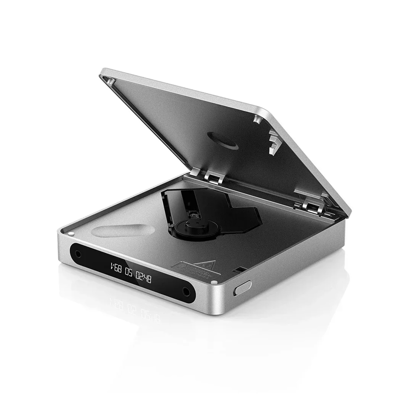 Multifunctional Portable Stereo CD Player with Long-Lasting Battery, Supports USB Ripping