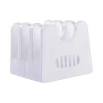 Multifunctional Pot Lid Holder, White, Pot Lid Organizer for Cabinet Pot Lid Holder and Pan Rack in Kitchen Lid Rack for Pans Pots Bakeware Plates Cookie Sheets Trays Cutting Boards