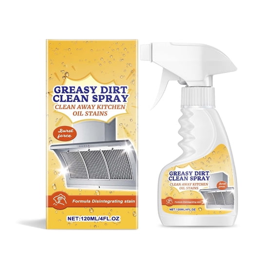 Multifunctional Powerful Kitchen Foam Cleaner, Kitchen Degreaser Heavy-Duty Grease Remover for Stove, Fast-Acting All-Purpose Cleaner for Bathroom, Dissolve Kitchen Oil Stains,3Pcs