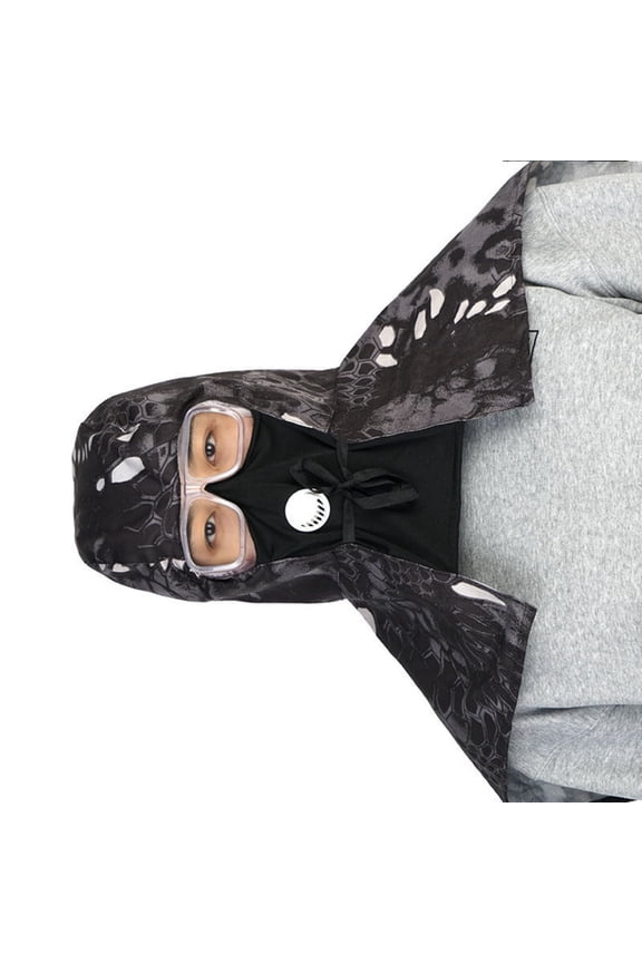 Multifunctional Protective Hoods Sun Sand Dust Resistant Breathable Face Cover With Goggles For Outdoor Work