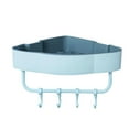 thumbnail image 1 of Multifunctional Punch-Free Self Adhesive Wall Mounted Shower Caddy Shelf Bath Organizer Rack, 1 of 4