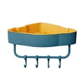 thumbnail image 1 of Multifunctional Punch-Free Self Adhesive Wall Mounted Shower Caddy Shelf Bath Organizer Rack, 1 of 5