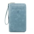 thumbnail image 1 of Multifunctional RFID Passport Wallet with Phone Holder, Secure Travel Organizer for Passports, Credit Cards, and Travel Essentials, 1 of 4