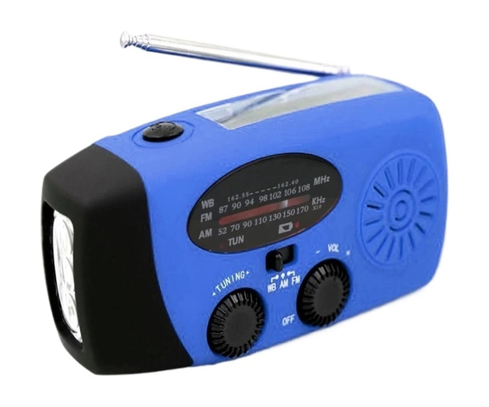 Multifunctional Radio Hand Crank Solar Radio USB Charging FM AM NOAA WB Weather Radios Emergency LED Flashlight Power Bank