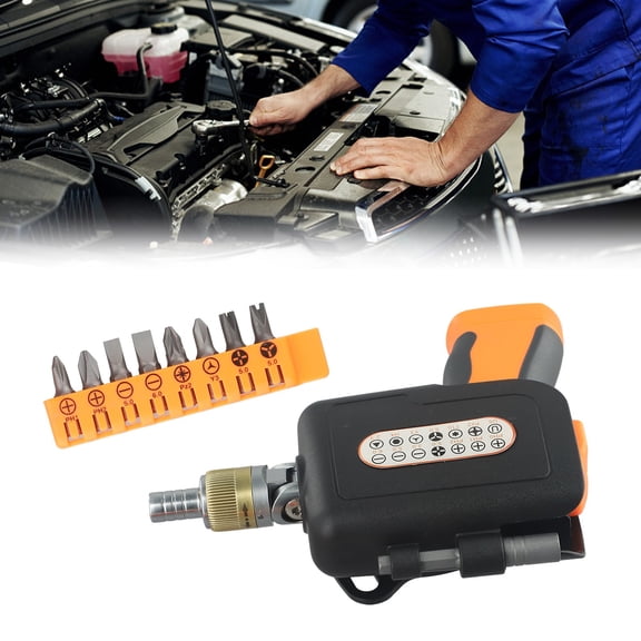 Multifunctional Ratchet Screwdriver Screwdriver Bit High Quality 16 In 1 Ratchet Screwdriver Set With 14 Upgraded Bits Orange Fangkenuo