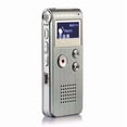 thumbnail image 1 of Multifunctional Rechargeable 8GB 650HR Digital Audio Voice Recorder Dictaphone MP3 Player, 1 of 8
