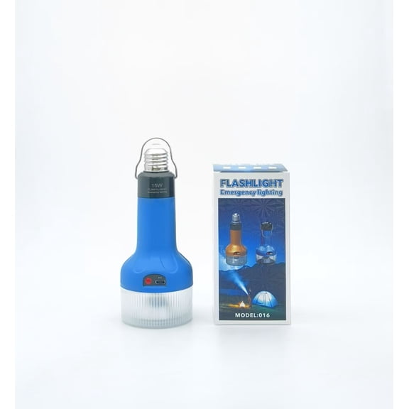 Multifunctional Rechargeable Flashlight - Camping Emergency Light, Can Be Used As A Light Bulb, Super Long Battery Life, 2 Levels Of Dimming, Suitable For Outdoor Adventures, Home Emergencies, Car Ba