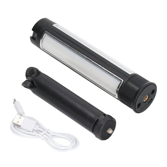 Multifunctional Rechargeable Flashlight, Magnetic Base with Orange Light Mode for Mosquito Repellent and Emergency Window Hammer for Safety (Waterproof, Durable, High Brightness)