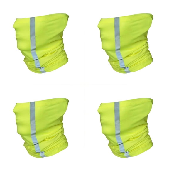Multifunctional Reflective Bandanas Windproof Sunlight Bocking Protections For Construction Sports And Daily Use