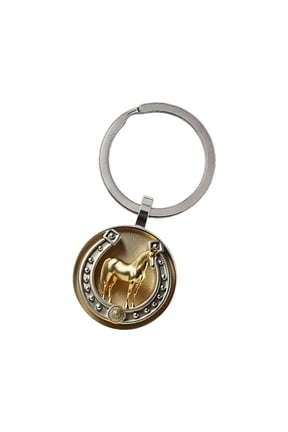 Multifunctional Relief Art Key Ring for Jewelry Purse or Bag Enhancement