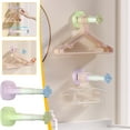 thumbnail image 1 of Retractable Clothes Rack, Telescoping Design, Wall Mounted Storage for Hanging Clothes, Towels, Bags, for Bedroom, Bathroom, Balcony, FAJHHA | A, 1 of 8